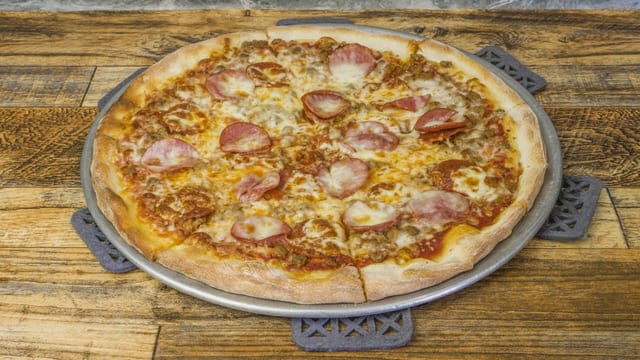 Meat Lovers Pizza.