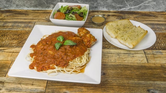 Spaghetti with Meat Sauce.