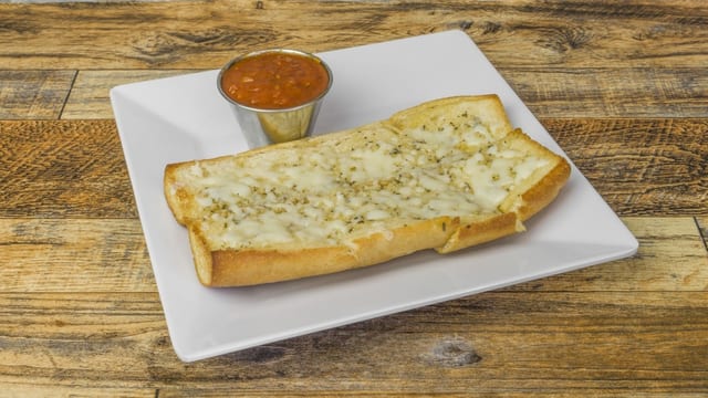 Garlic Bread with Mozzarella.